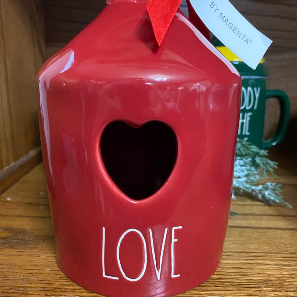Rae Dunn Love Birdhouse